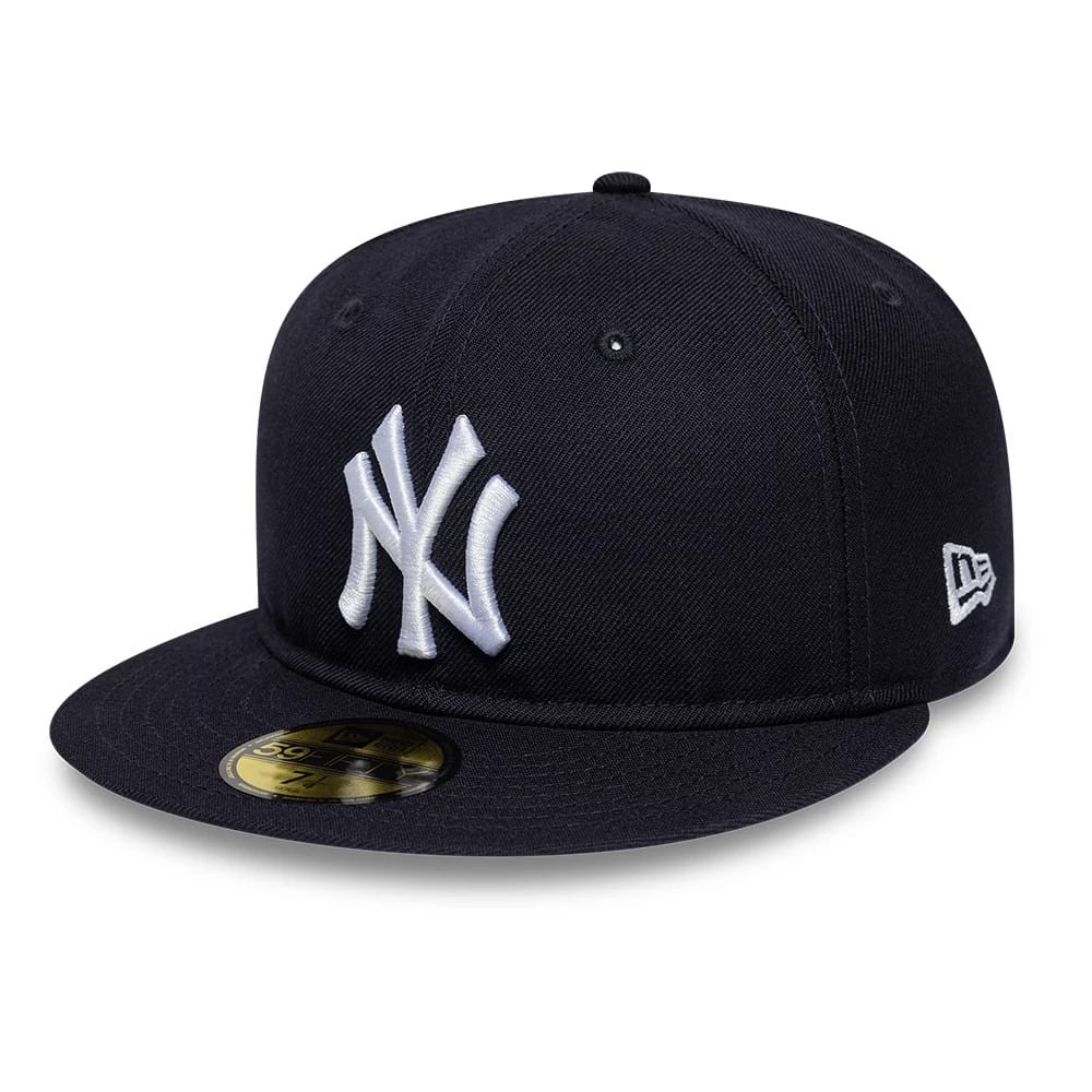 New York Yankees MLB Soft Buckram Navy 59FIFTY Fitted Cap-klyvox