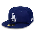 LA Dodgers MLB Soft Buckram Blue 59FIFTY Fitted Cap-klyvox