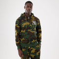 New York Yankees MLB Woodland Camo 2 Way Full Zip Hoodie-klyvox