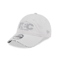 New Era NEC Logo White 9FORTY Unstructured Adjustable Cap-klyvox