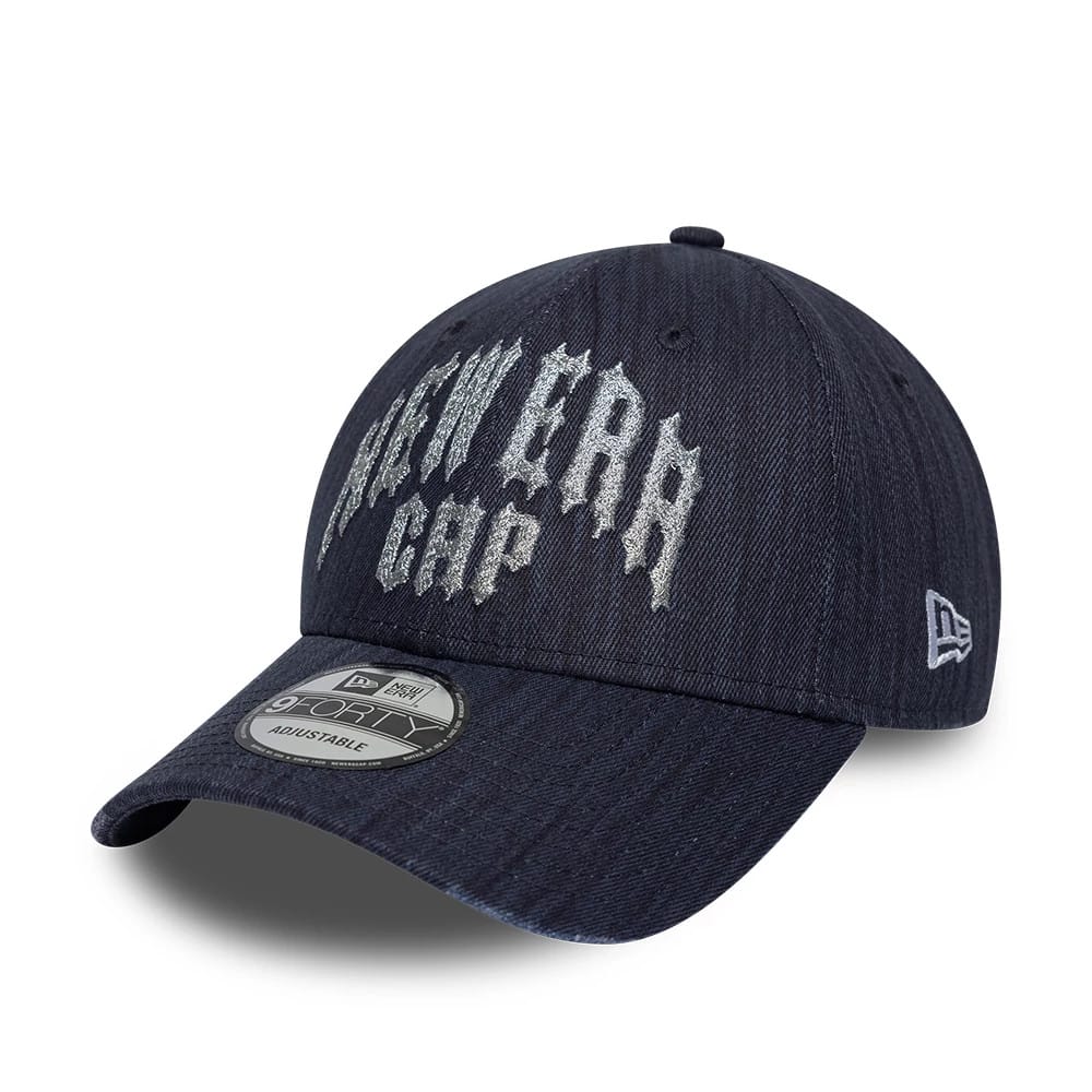 New Era Street Archived Navy 9FORTY Adjustable Cap-klyvox