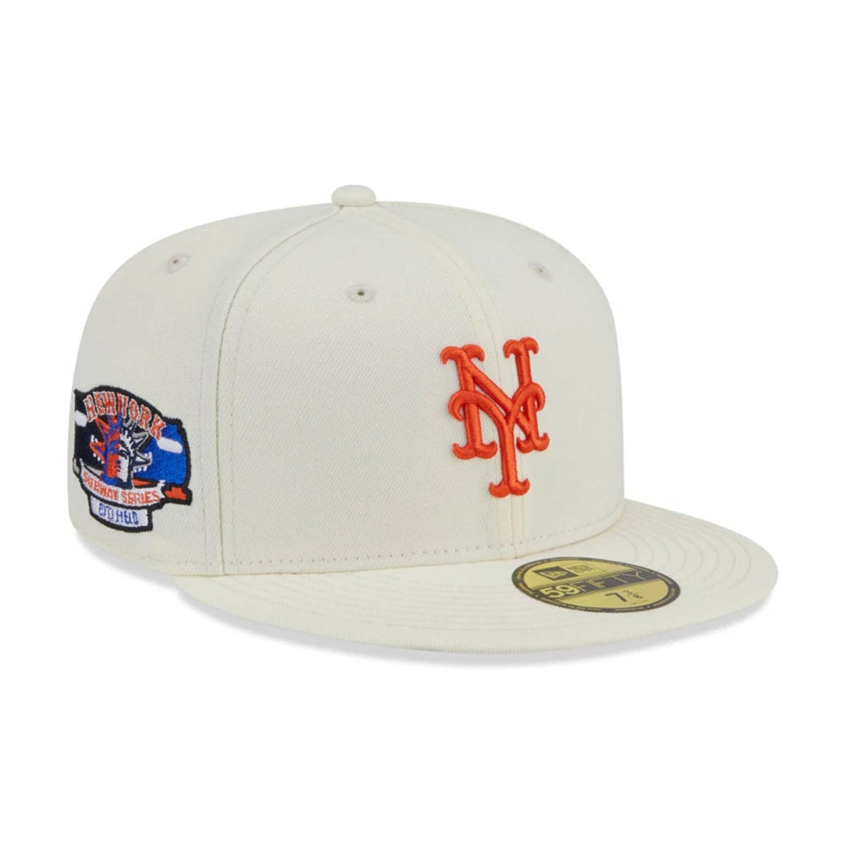 New York Mets MLB City Series White 59FIFTY Fitted Cap-klyvox