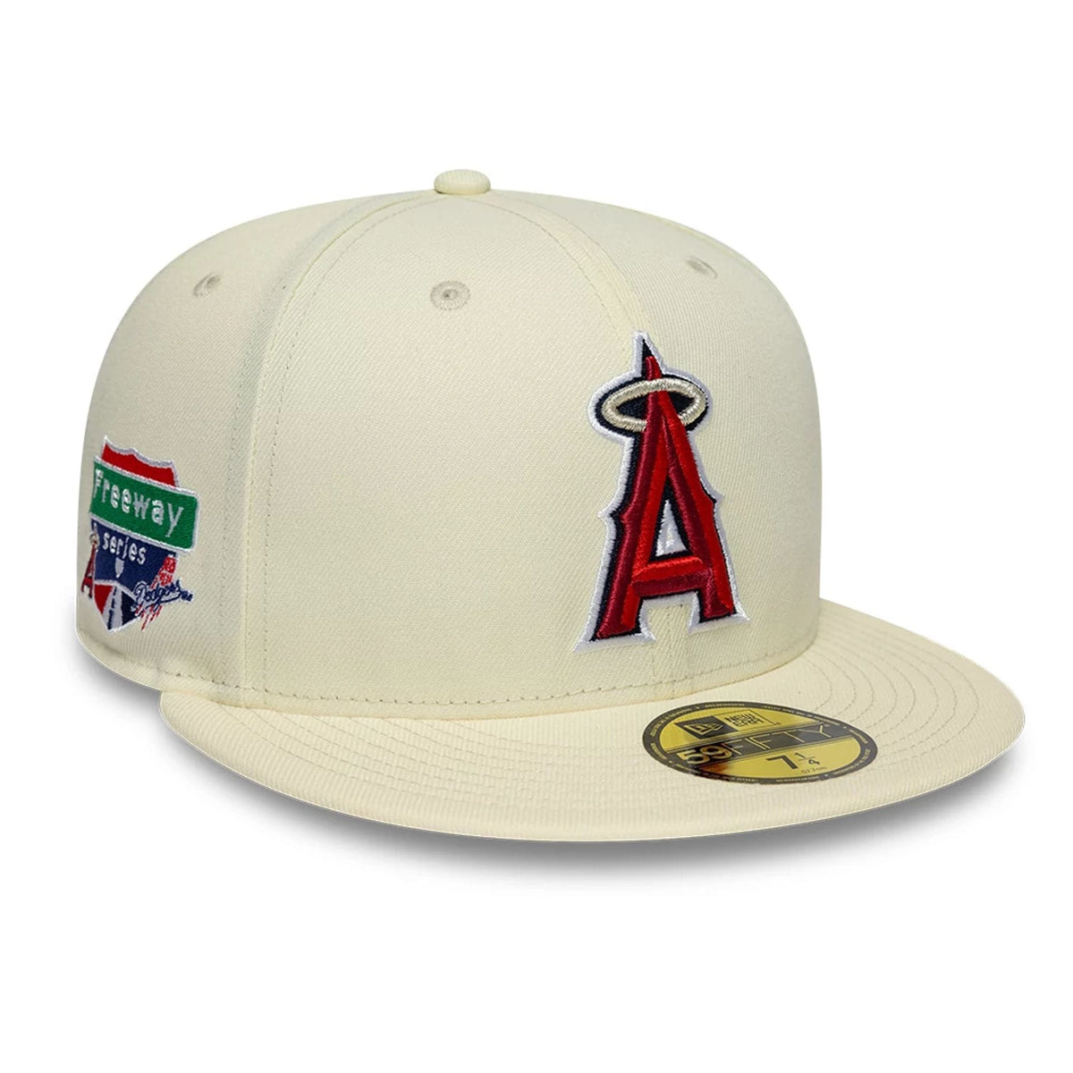 LA Angels MLB City Series White 59FIFTY Fitted Cap-klyvox