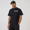 Las Vegas Raiders NFL Word Art Black T-Shirt-klyvox