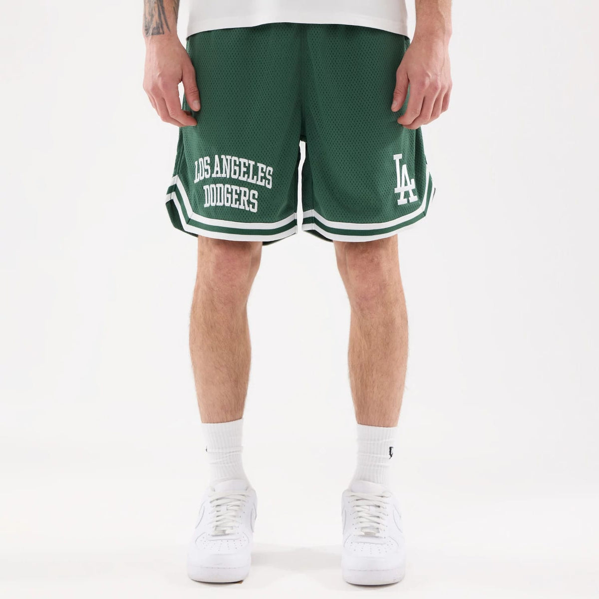 LA Dodgers MLB Comfort Dark Green Oversized Shorts-klyvox