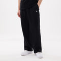 New Era Black Straight Legged Joggers-klyvox