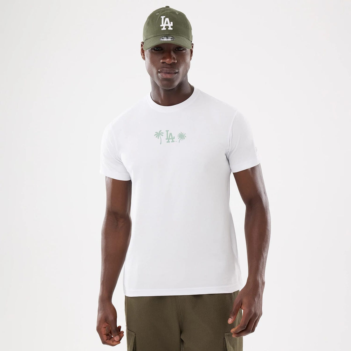 LA Dodgers MLB Resort White T-Shirt-klyvox