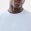 LA Angels MLB Cartoon Blue T-Shirt-klyvox