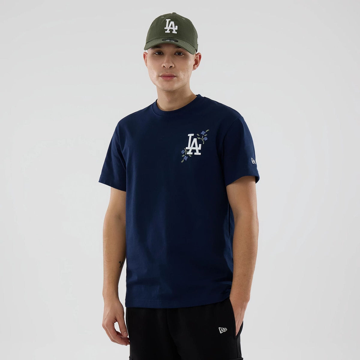 LA Dodgers MLB Garden Blue T-Shirt-klyvox