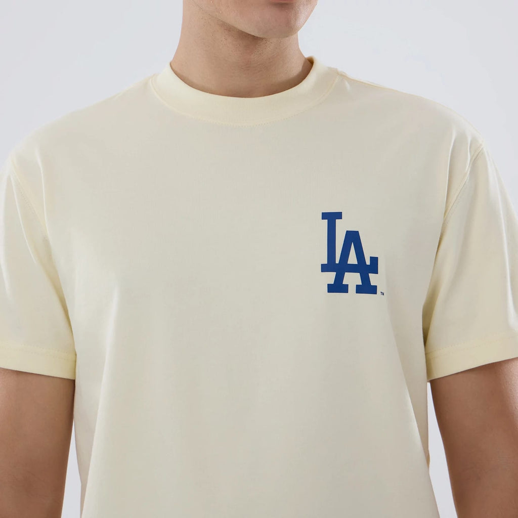 LA Dodgers MLB City Series Cream T-Shirt-klyvox