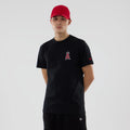 LA Angels MLB City Series Black T-Shirt-klyvox