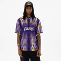 LA Lakers NBA Purple Soccer Jersey-klyvox