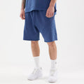 New Era Street Archived Blue Oversized Shorts-klyvox