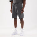 New Era Street Archived Black Oversized Shorts-klyvox