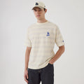 LA Dodgers MLB Border Cream Oversized T-Shirt-klyvox