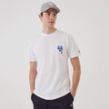 LA Dodgers MLB Upside Down White T-Shirt-klyvox