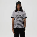 New Era Grid Grey Polo T-Shirt-klyvox