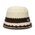 New Era Crochet Border White Explorer Bucket Hat-klyvox