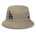 LA Dodgers MLB Black & Beige Reversible Bucket Hat-klyvox