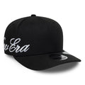 New Era Big Script Black 9SEVENTY Stretch Snap Adjustable Cap-klyvox
