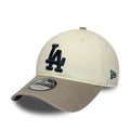 LA Dodgers MLB Cream 9FORTY Unstructured Adjustable Cap-klyvox