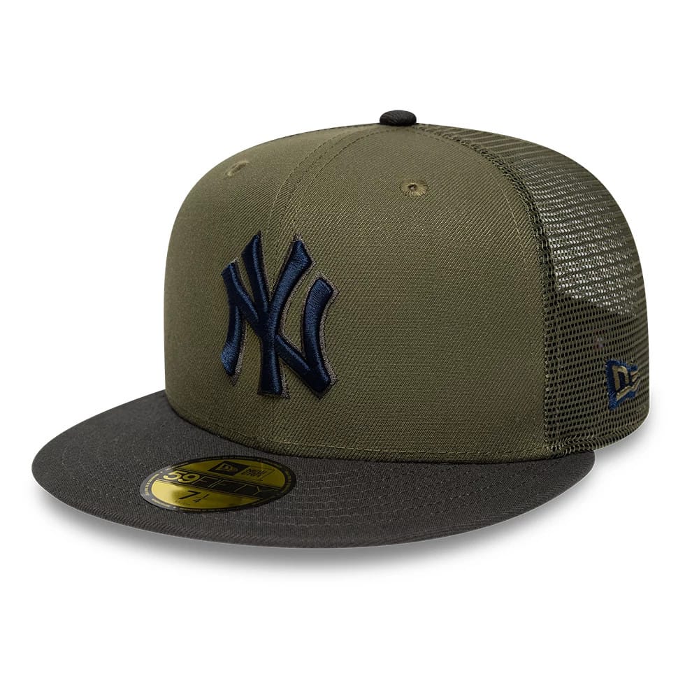 New York Yankees MLB Hydrangea Green 59FIFTY Fitted Cap-klyvox