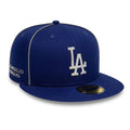 LA Dodgers Hajime Sorayama X MLB Dark Blue 59FIFTY Fitted Cap-klyvox