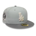 LA Dodgers MLB Sakura Nagashi Grey 59FIFTY Fitted Cap-klyvox