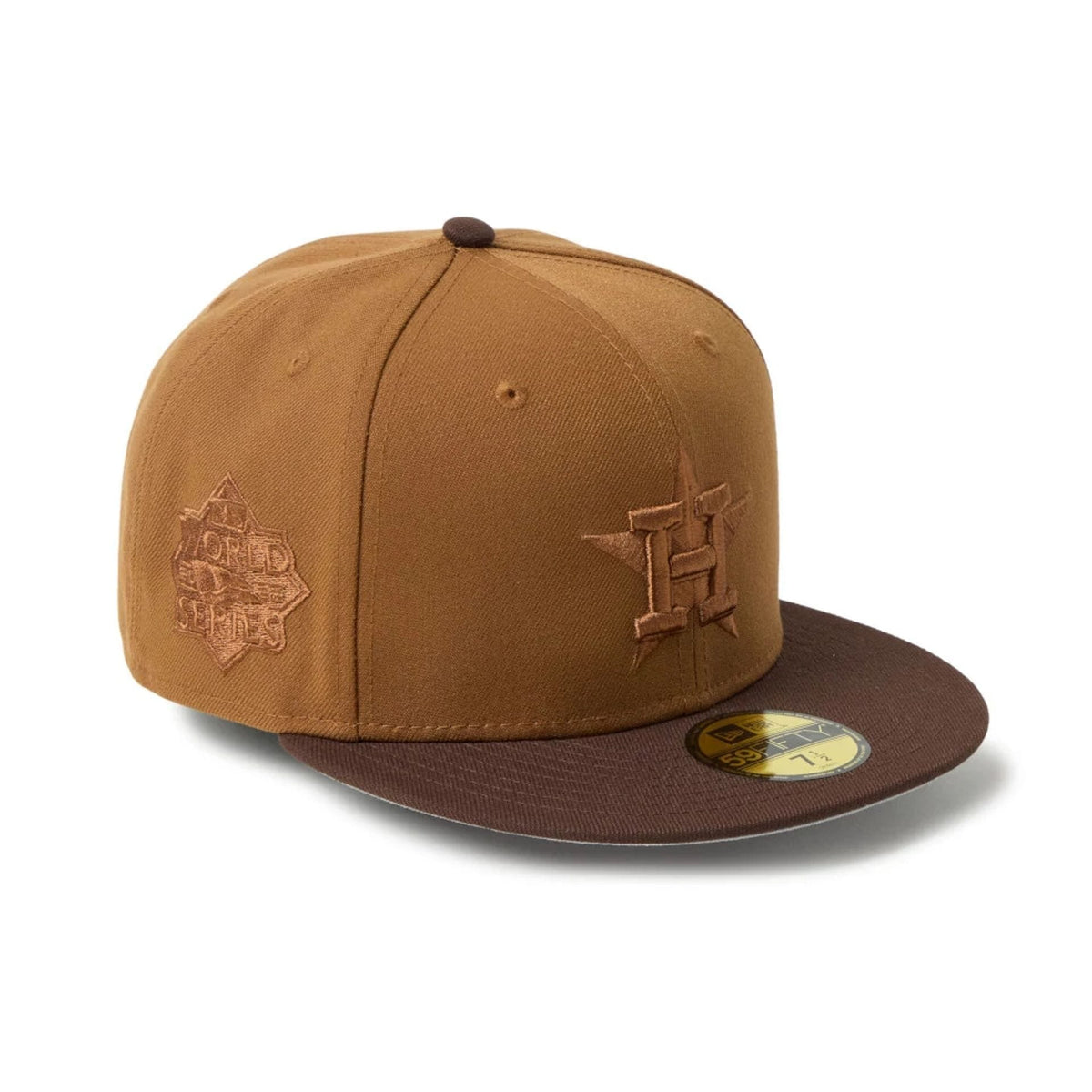 Houston Astros MLB Brown 59FIFTY Fitted Cap-klyvox