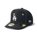 LA Dodgers MLB Floral Black 59FIFTY Fitted Cap-klyvox