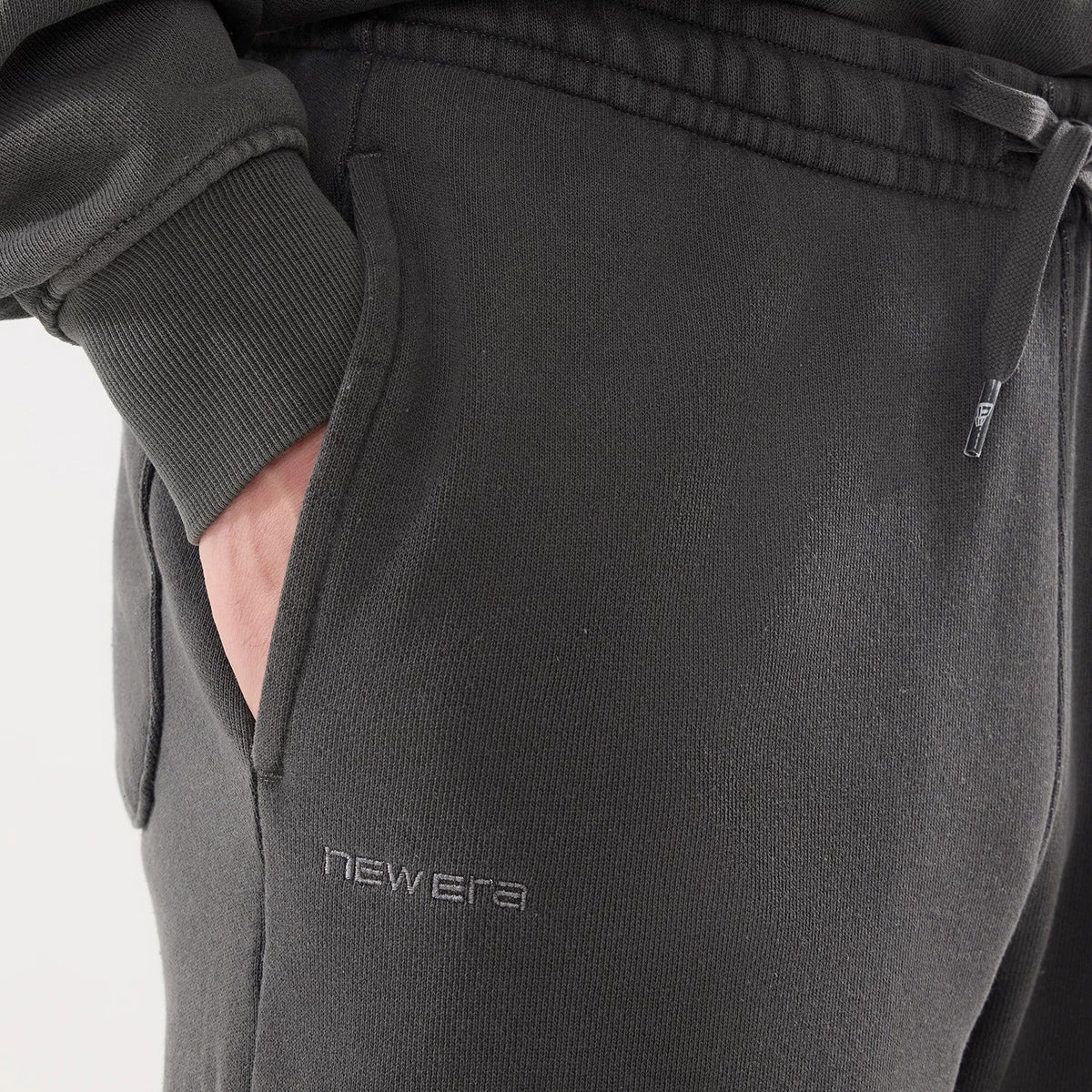 New Era Originators Black Straight Leg Joggers-klyvox