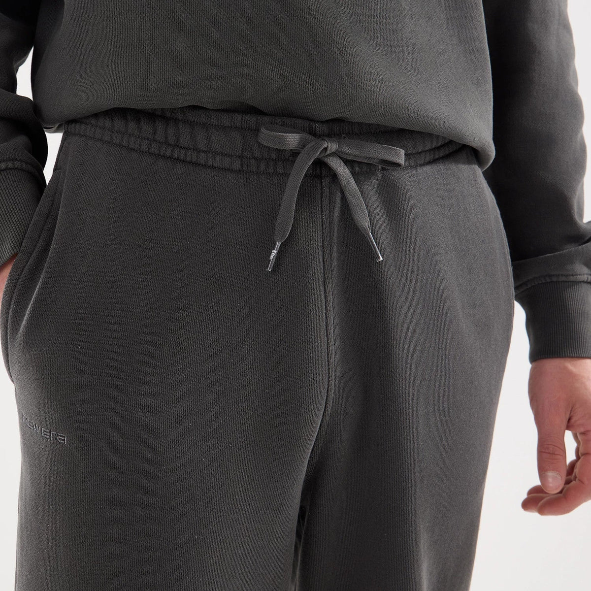 New Era Originators Black Straight Leg Joggers-klyvox