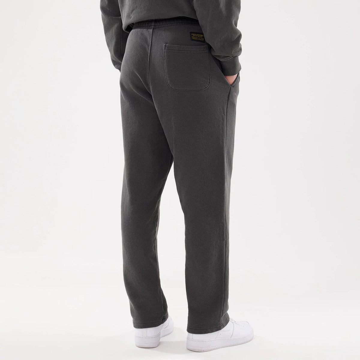 New Era Originators Black Straight Leg Joggers-klyvox