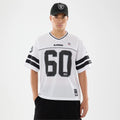 Las Vegas Raiders NFL White Mesh Jersey-klyvox