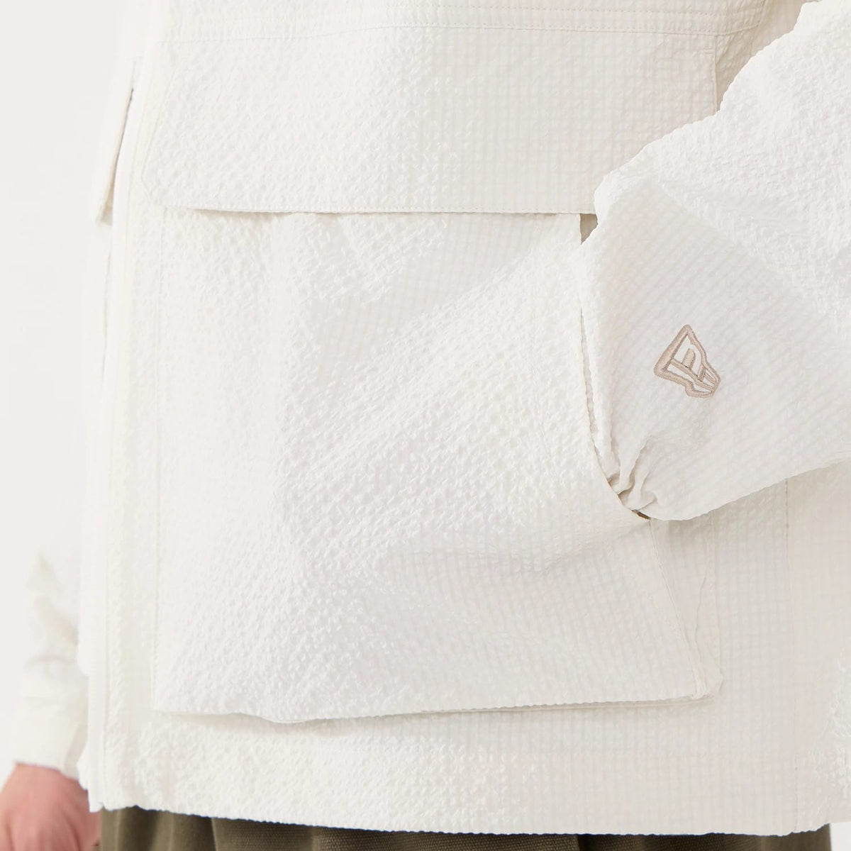 New Era Black Label Open White Jacket-klyvox