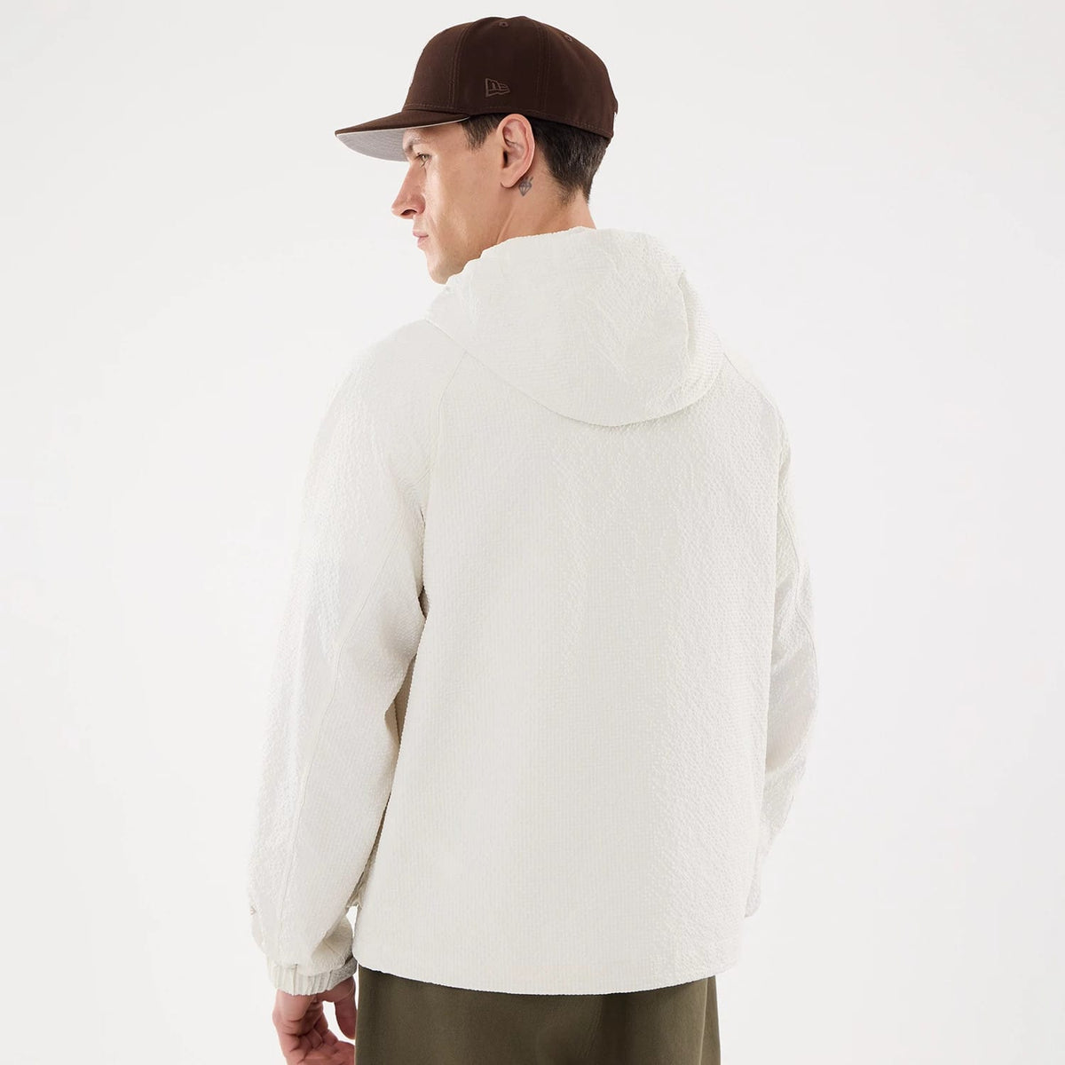 New Era Black Label Open White Jacket-klyvox