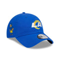 LA Rams NFL X Bad Bunny Bright Blue Casual Classic Adjustable Cap-klyvox