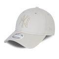 New York Yankees Tonal Womens Cream 9FORTY Cap-klyvox