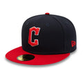 Cleveland Guardians Navy 59FIFTY Fitted Cap-klyvox