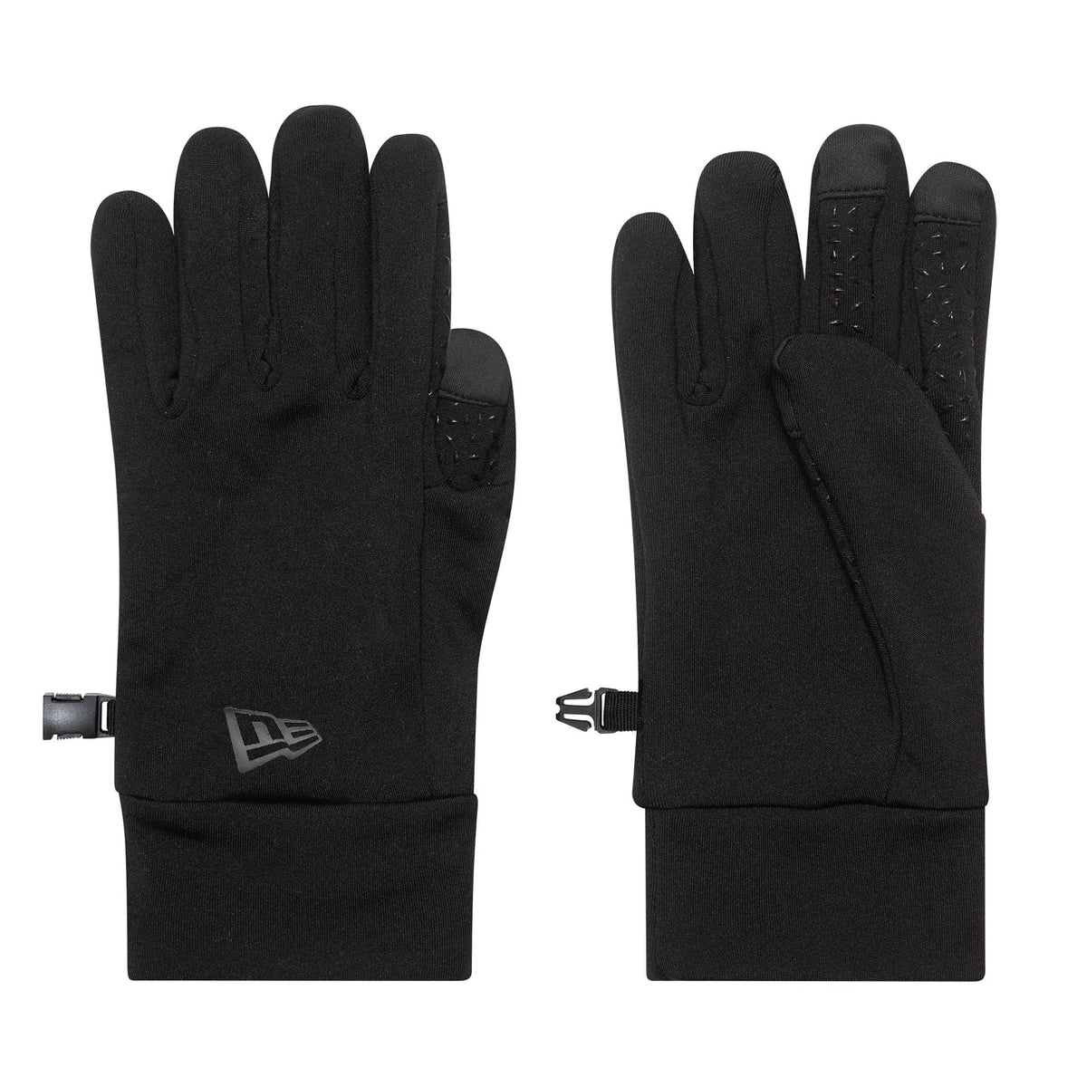 New Era Etouch Black Gloves-klyvox
