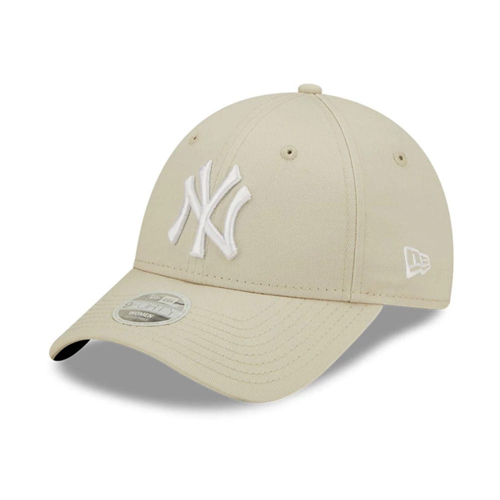 New York Yankees Womens League Essential Light Beige 9FORTY Adjustable Cap-klyvox