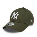 New York Yankees Womens League Essential Green 9FORTY Adjustable Cap-klyvox