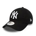 New York Yankees League Essential White On Black 9TWENTY Adjustable Cap-klyvox