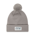 Red Bull Team Grey Bobble Knit Grey Beanie Hat-klyvox