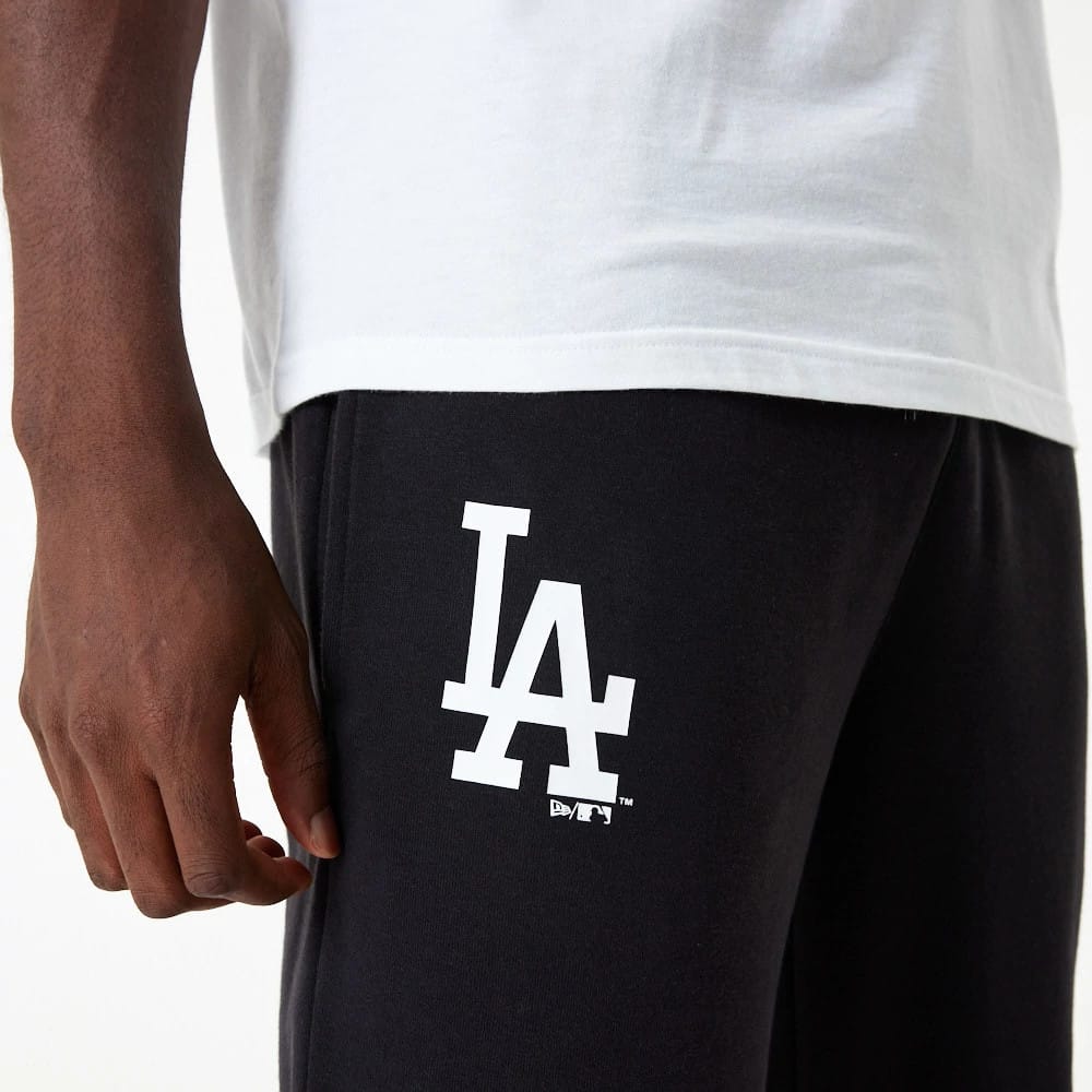 LA Dodgers MLB Essential Black Joggers-klyvox