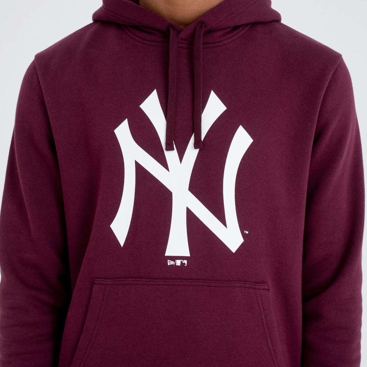 New York Yankees MLB Regular Dark Purple Pullover Hoodie-klyvox