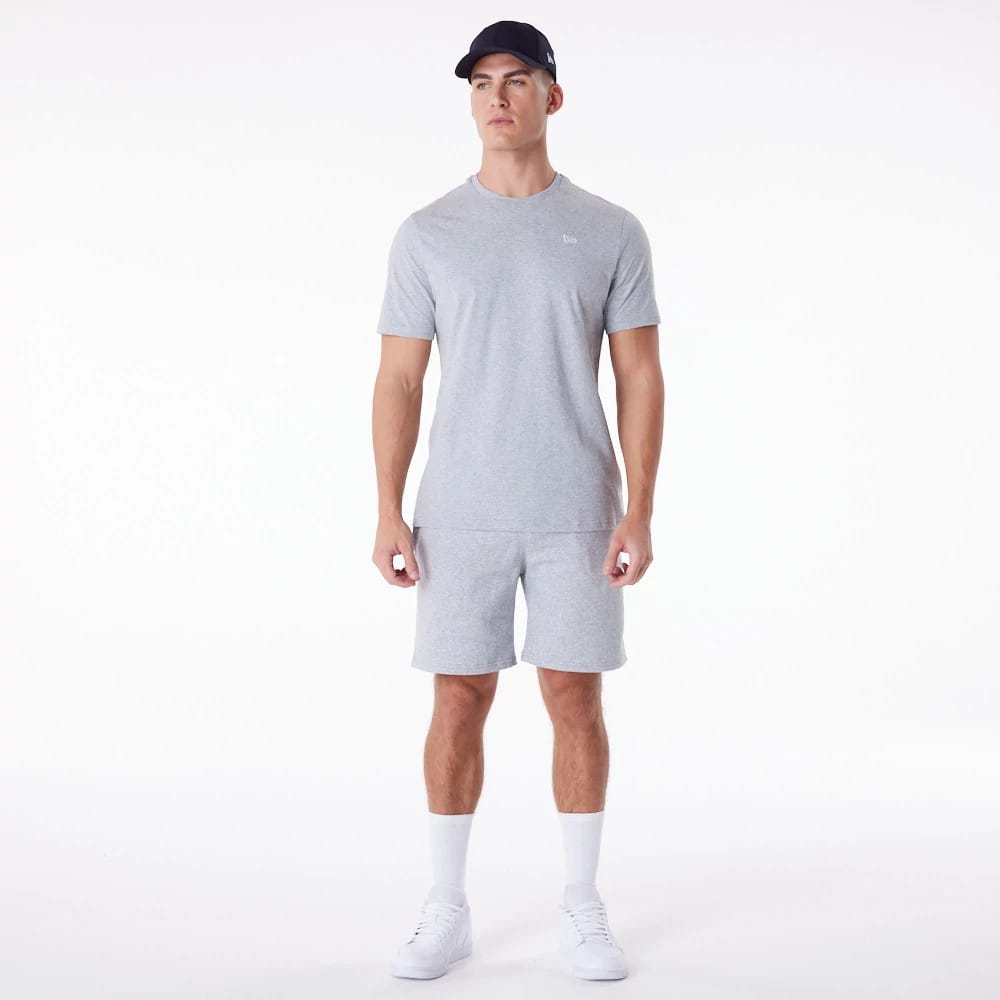 New Era Essential Grey T-Shirt-klyvox