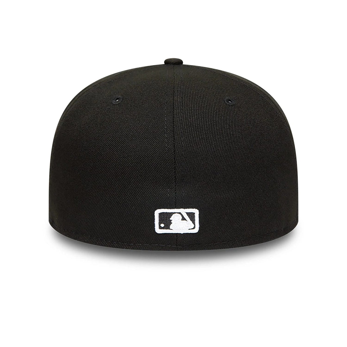 Anaheim Angels MLB Black and White 59FIFTY Fitted Cap-klyvox