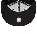 Anaheim Angels MLB Black and White 59FIFTY Fitted Cap-klyvox