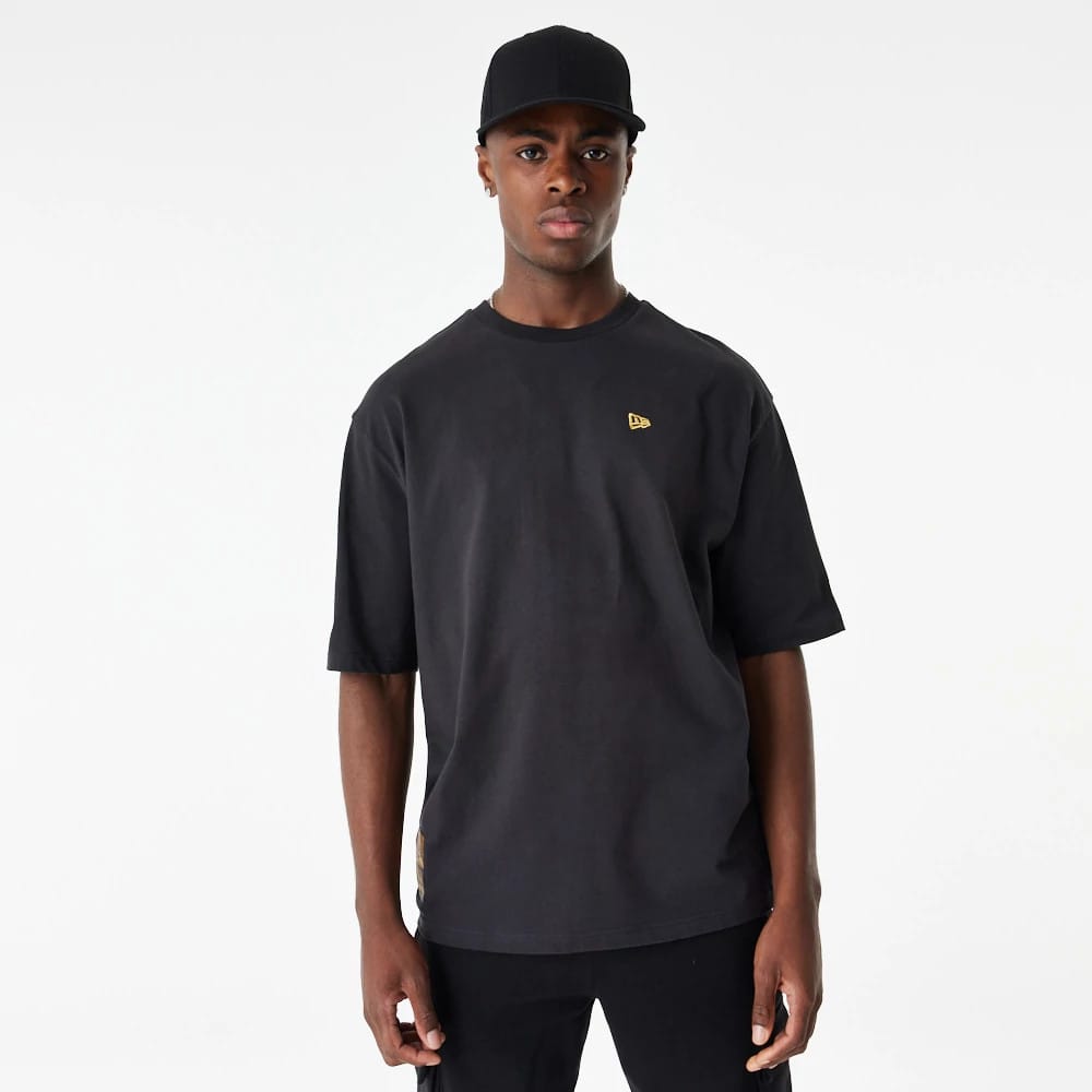 New Era Lifestyle 59FIFTY Black Oversized T-Shirt-klyvox